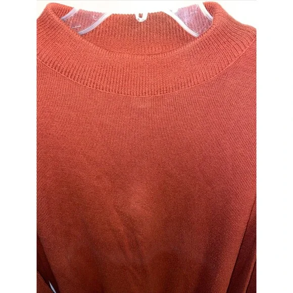 Pendleton Pullover Sweater Men’s Size 2X Rust Red Long Sleeve Crewneck Cotton
